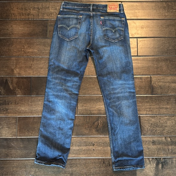 ❤️3/$30 Levi’s 514 Straight Fit Men's Blue Jeans - Picture 5 of 10